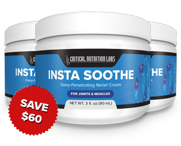 Three bottles of Insta Soothe